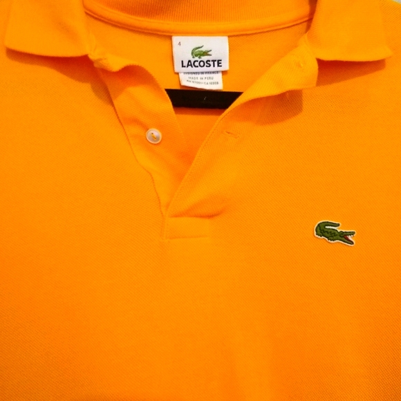 Lacoste Other - Lacoste men orange polo t.shirt